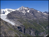 Photograph of mountains surrounding Val de Bagnes