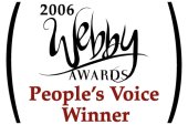 Webby Awards People's Voice Winner (2007)